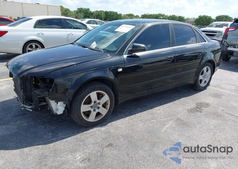 2006 Audi A4 2.0T z USA, uszkodzony, nr VIN WAUAF78EX6A133361